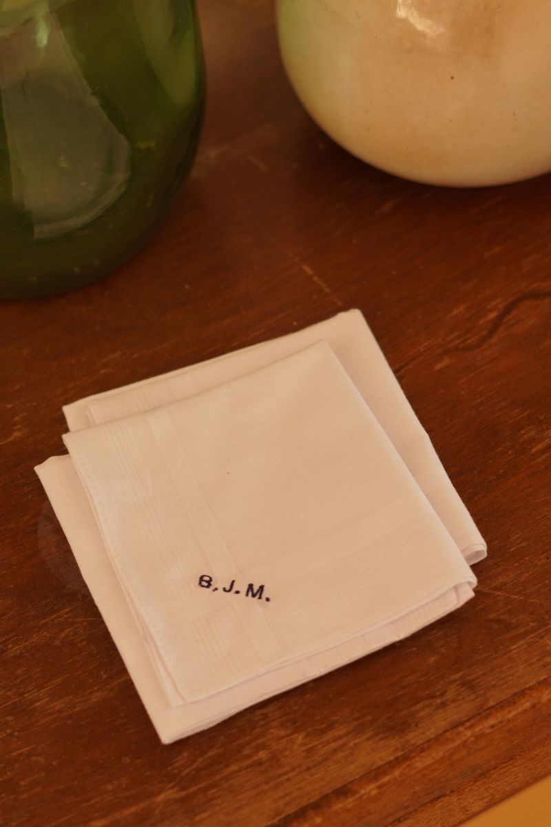 Pañuelo Bordado con Iniciales